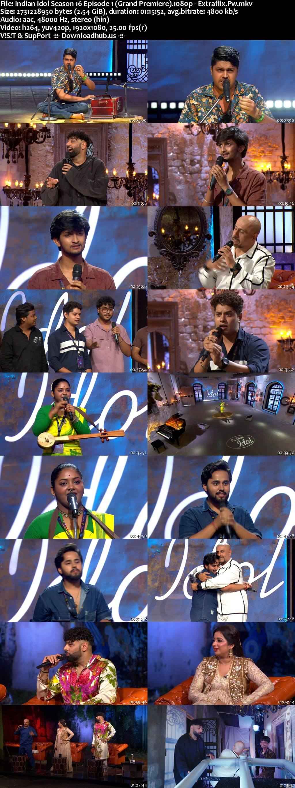 Indian Idol Season 16 18 October 2025 Episode 1 Web-DL 720p 480p