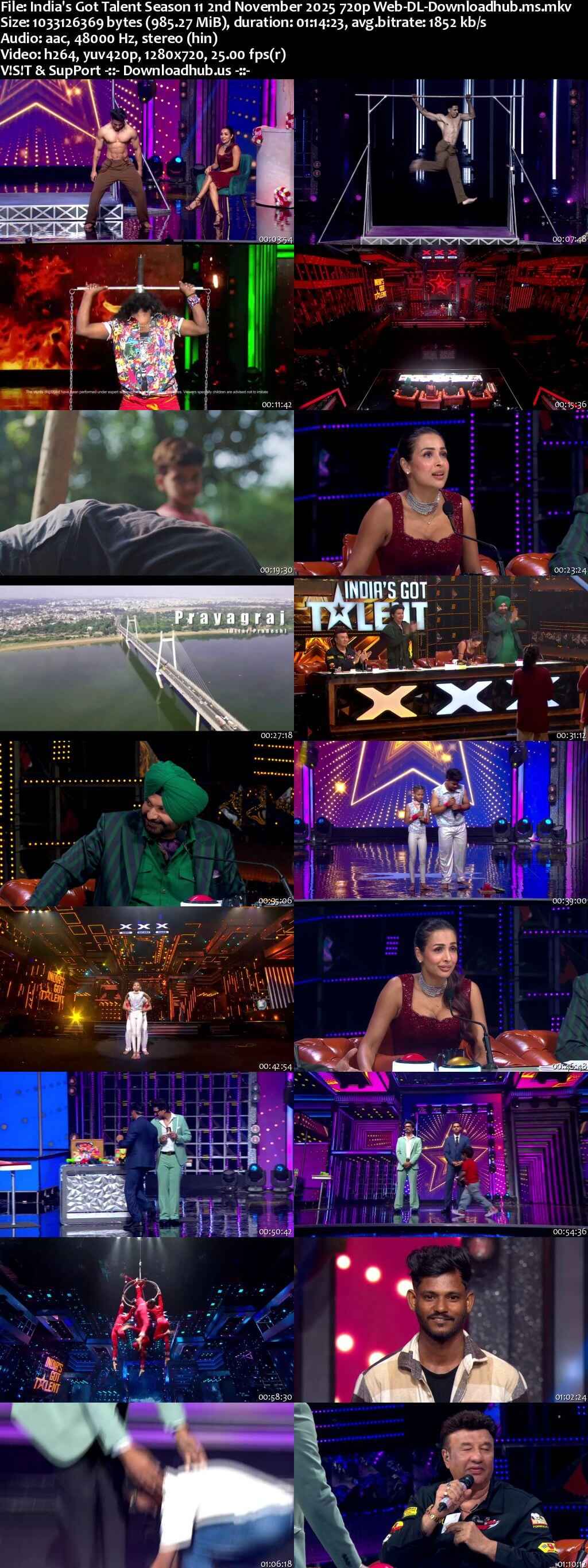 India's Got Talent Season 11 2 November 2025 Episode 10 Web-DL 720p 480p India's Got Talent Season 11 2 November 2025 Episode 10 Web-DL 720p 480p