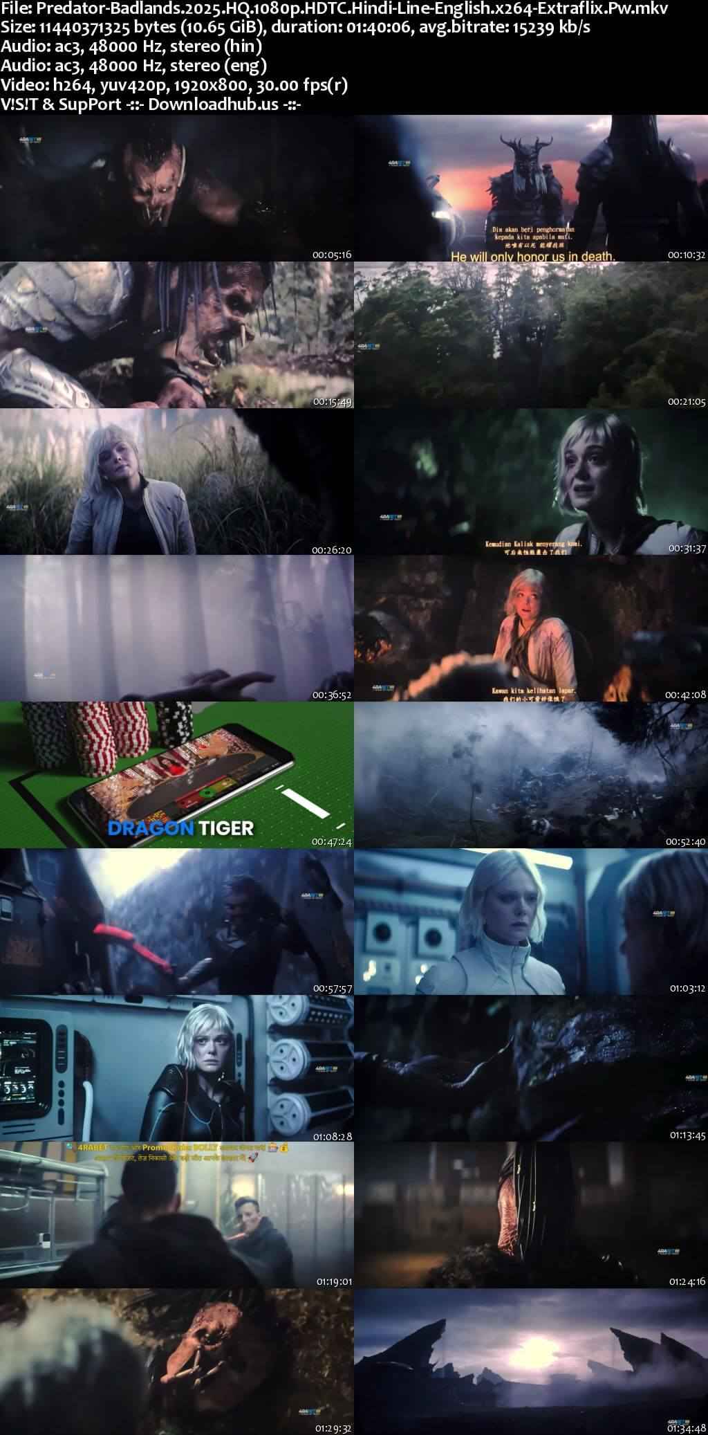 Predator Badlands 2025 Hindi Dual Audio Movie 1080p 720p 480p HDTC x264 HEVC Predator Badlands 2025 Hindi Dual Audio Movie 1080p 720p 480p HDTC x264 HEVC