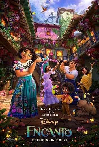 Encanto 2021 Hindi ORG Dual Audio Movie DD5.1 1080p 720p 480p BluRay ESubs x264