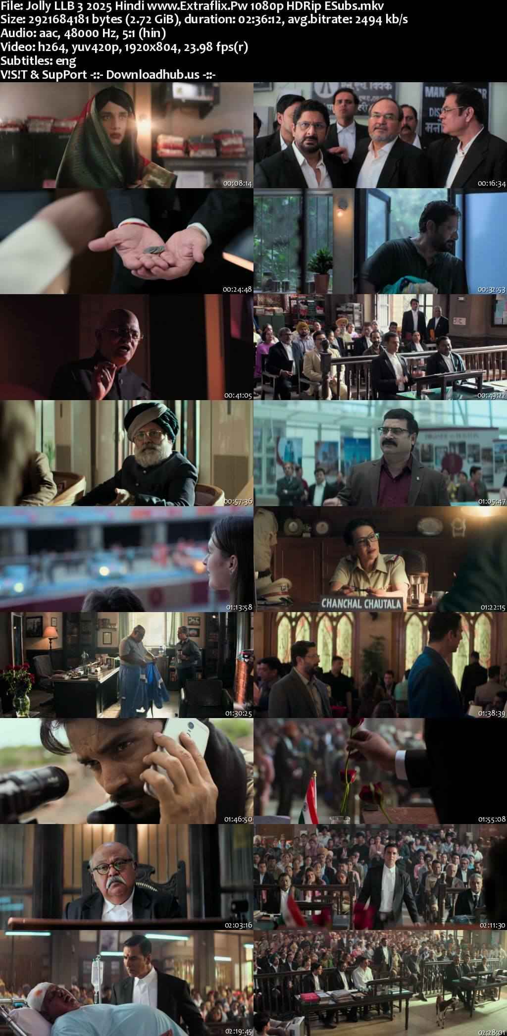 Jolly LLB 3 2025 Hindi Movie DD5.1 4k 1080p 720p 480p HDRip ESubs x264 HEVC Jolly LLB 3 2025 Hindi Movie DD5.1 4k 1080p 720p 480p HDRip ESubs x264 HEVC