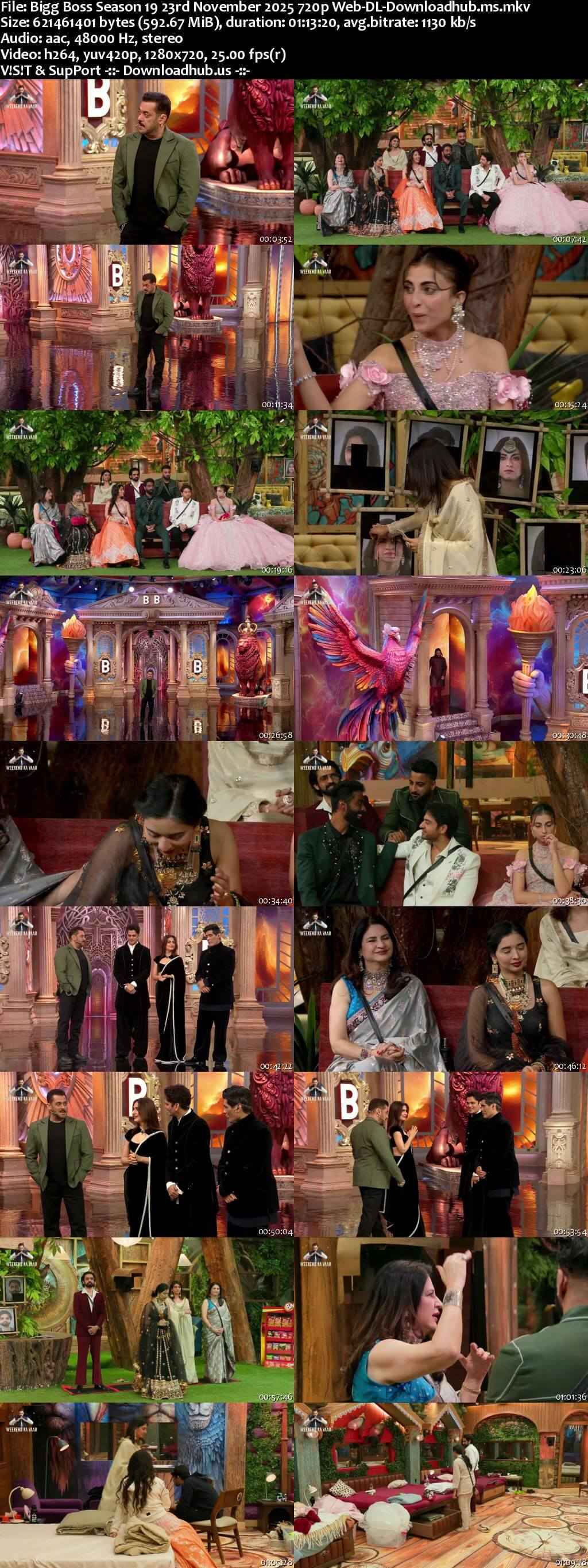 Bigg Boss Season 19 23 November 2025 Episode 92 Web-DL 720p 480p Bigg Boss Season 19 23 November 2025 Episode 92 Web-DL 720p 480p