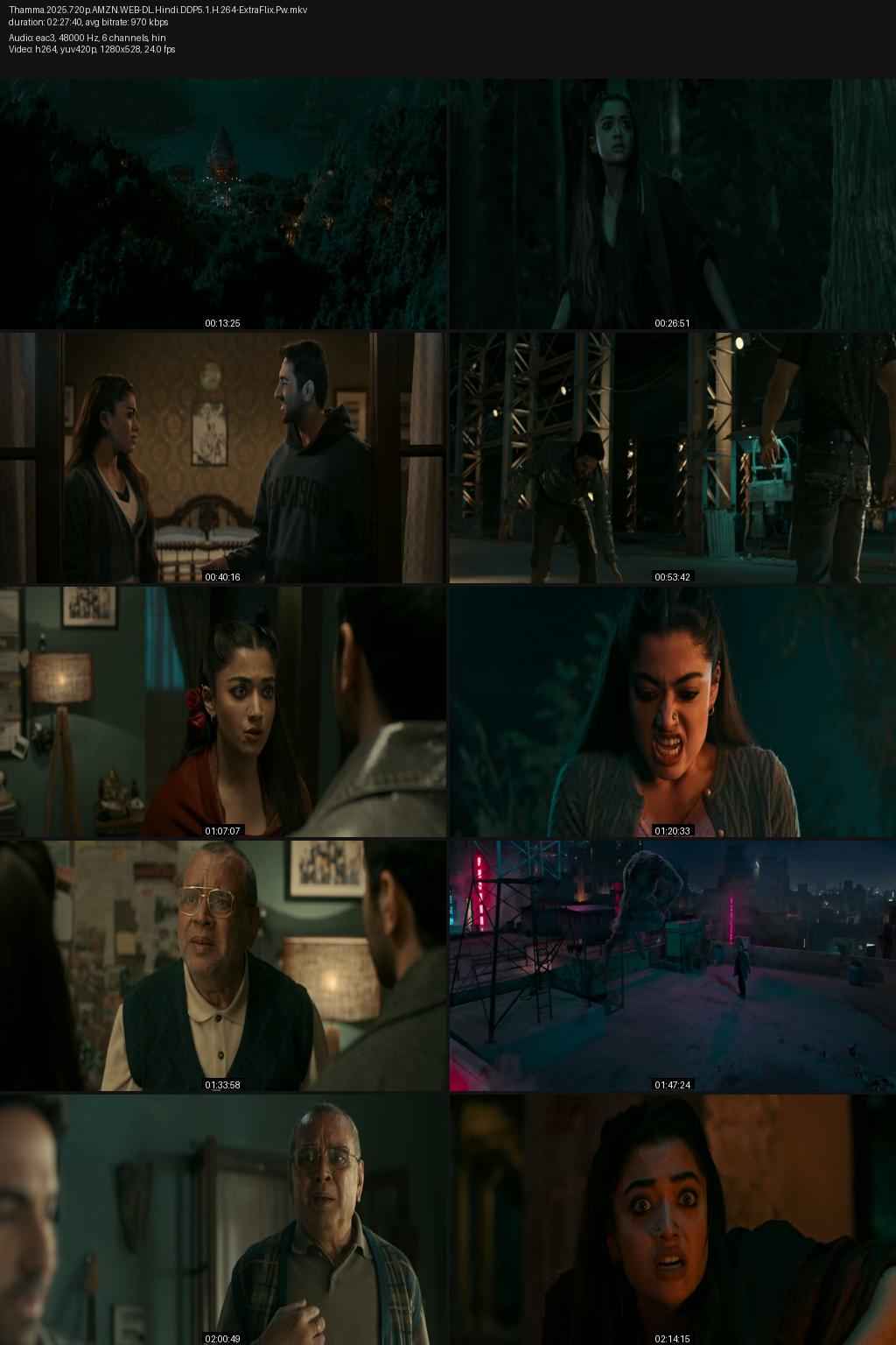 Thamma 2025 Hindi ORG Dual Audio Movie DD5.1 4k 1080p 720p 480p UNCUT HDRip ESubs x264 HEVC Thamma 2025 Hindi ORG Dual Audio Movie DD5.1 4k 1080p 720p 480p UNCUT HDRip ESubs x264 HEVC