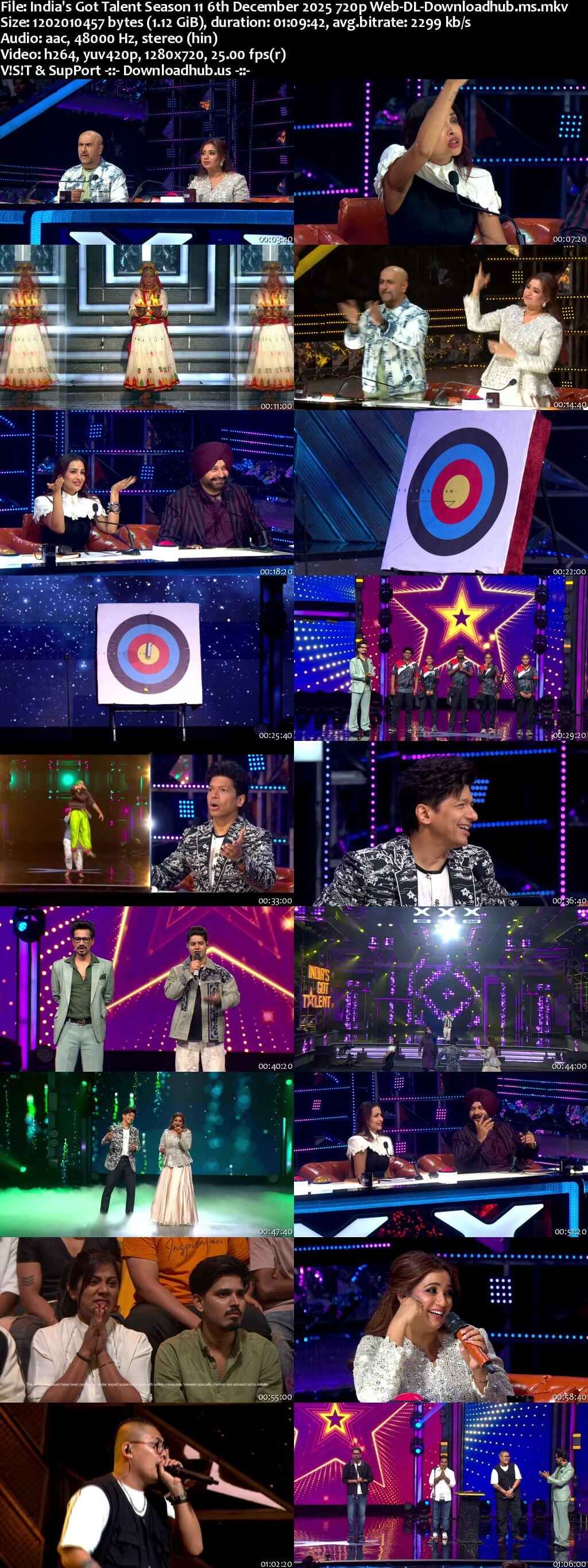 India's Got Talent Season 11 6 December 2025 Episode 19 Web-DL 720p 480p