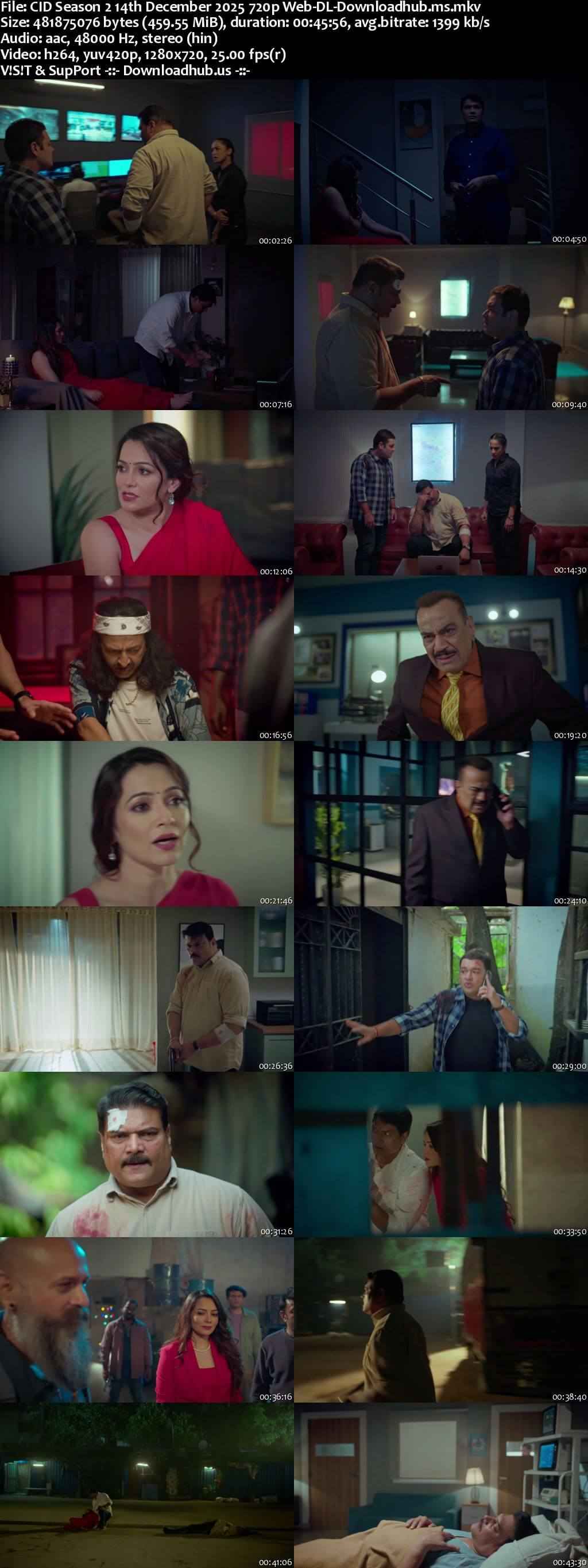 CID Season 2 14 December 2025 Episode 104 Web-DL 720p 480p CID Season 2 14 December 2025 Episode 104 Web-DL 720p 480p