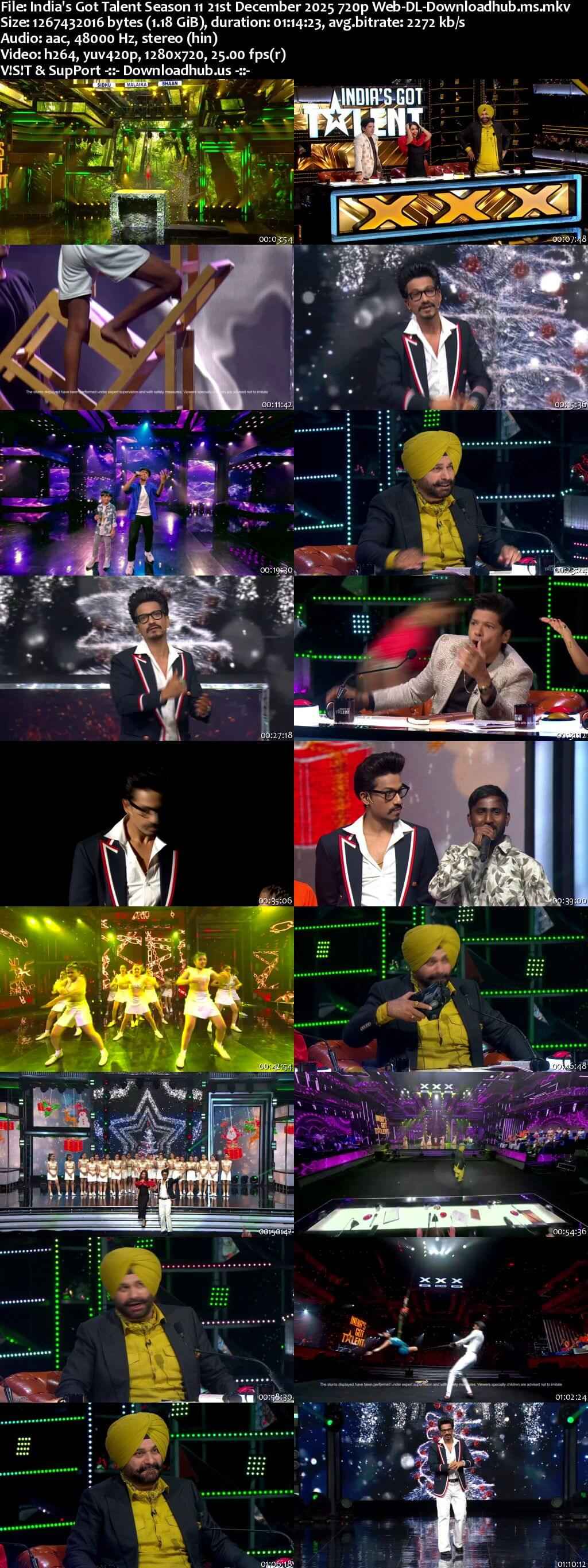 India's Got Talent Season 11 21 December 2025 Episode 24 Web-DL 720p 480p