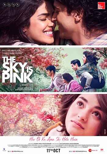 The Sky Is Pink 2019 Hindi Movie DD2.0 1080p 720p 480p HDRip x264