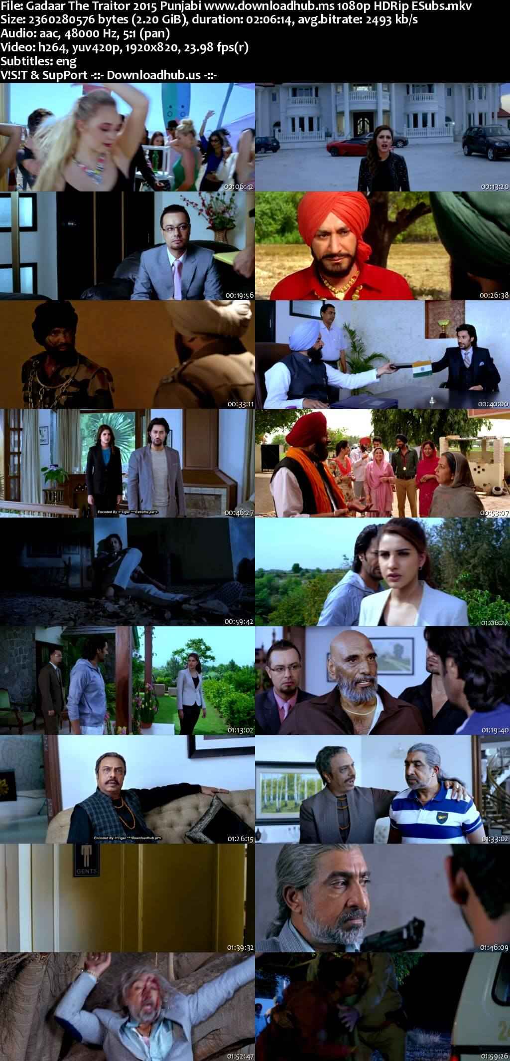 Gadaar: The Traitor 2015 Punjabi Movie DD5.1 1080p 720p 480p HDRip ESubs x264 HEVC Gadaar: The Traitor 2015 Punjabi Movie DD5.1 1080p 720p 480p HDRip ESubs x264 HEVC