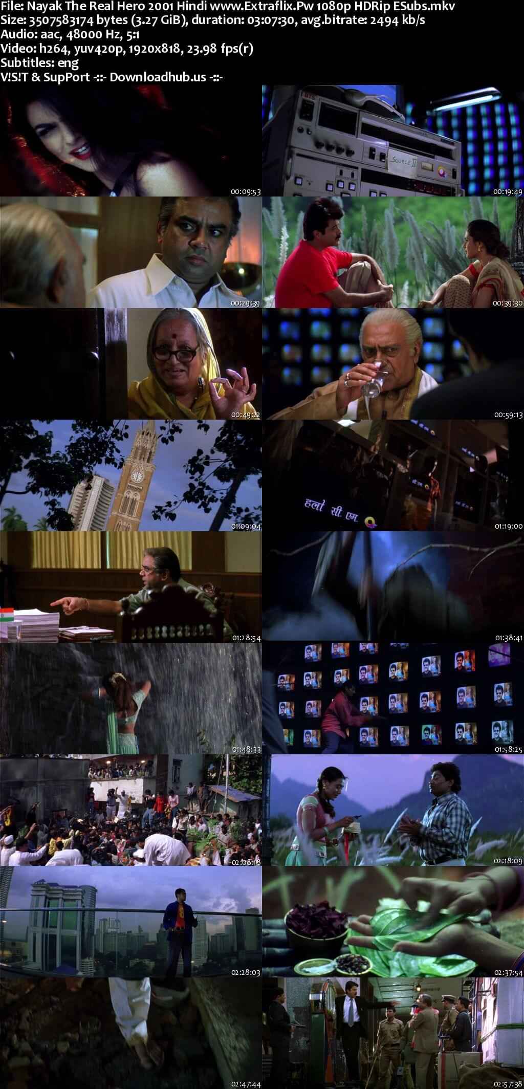 Nayak: The Real Hero 2001 Hindi Movie DD5.1 1080p 720p 480p HDRip ESubs x264 HEVC Nayak: The Real Hero 2001 Hindi Movie DD5.1 1080p 720p 480p HDRip ESubs x264 HEVC