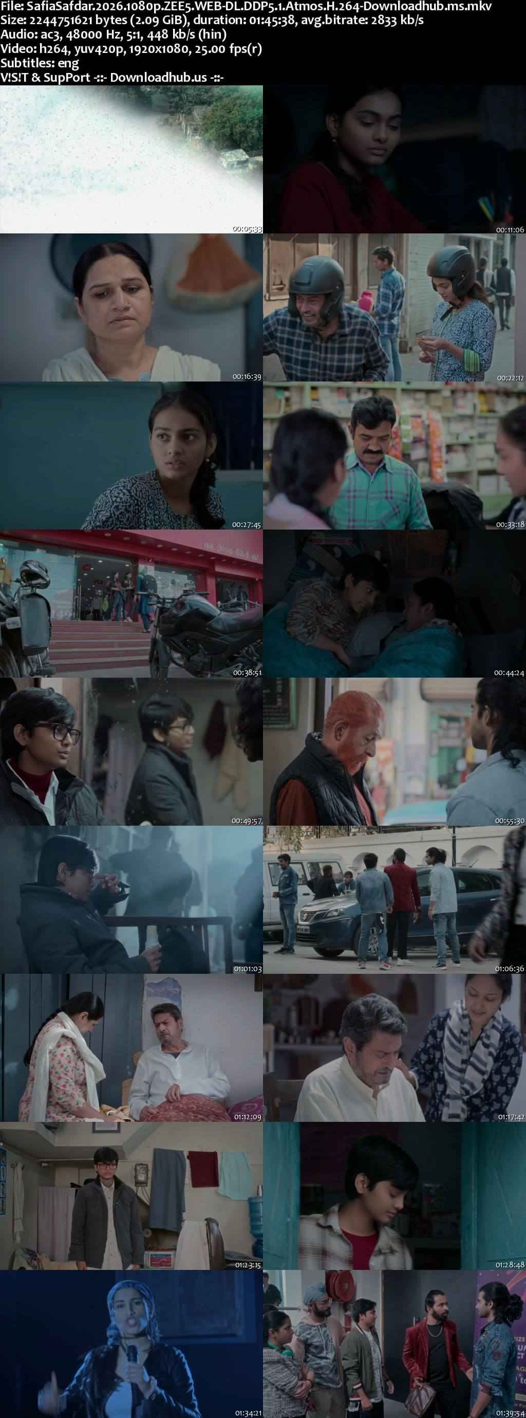 Safia/Safdar 2026 Hindi Movie DD5.1 4k 1080p 720p 480p HDRip ESubs x264 HEVC Safia/Safdar 2026 Hindi Movie DD5.1 4k 1080p 720p 480p HDRip ESubs x264 HEVC
