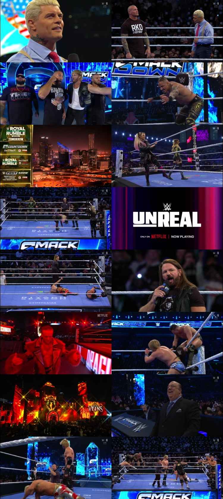 WWE Friday Night Smackdown 30th January 2026 WEBRip 480p Full Show Download WWE Friday Night Smackdown 30th January 2026 WEBRip ESubs x264