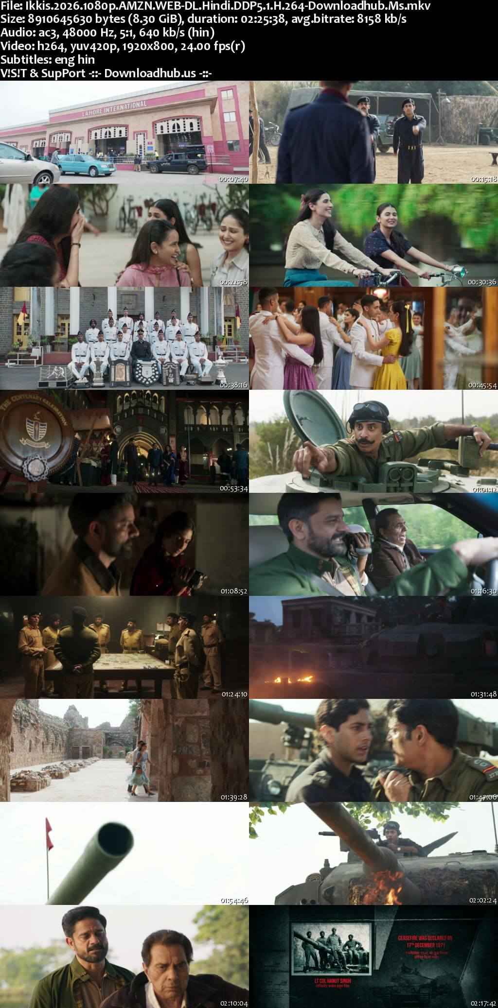 Ikkis 2026 Hindi Movie DD5.1 4k 1080p 720p 480p HDRip ESubs x264 HEVC Ikkis 2026 Hindi Movie DD5.1 4k 1080p 720p 480p HDRip ESubs x264 HEVC
