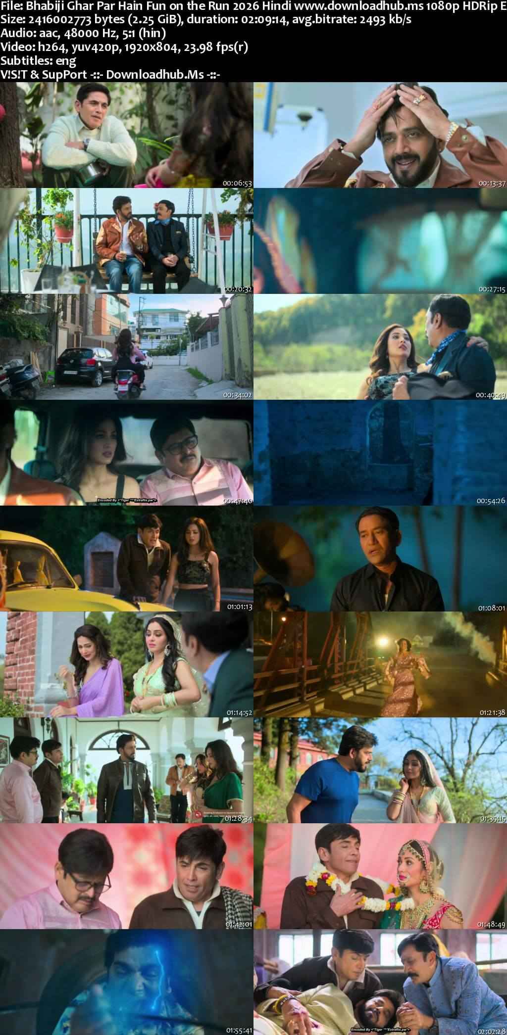 Bhabiji Ghar Par Hain: Fun on the Run 2026 Hindi Movie DD5.1 4k 1080p 720p 480p HDRip ESubs x264 HEVC