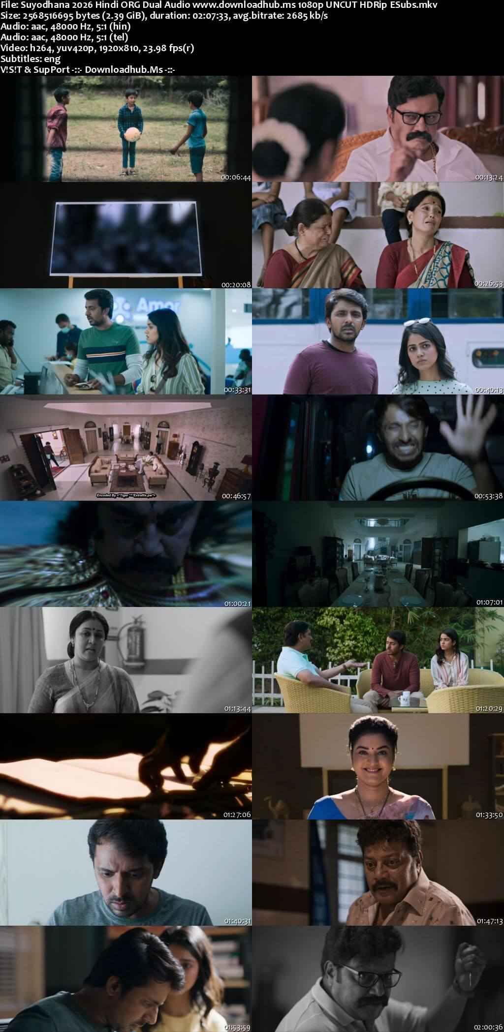 Suyodhana 2026 Hindi ORG Dual Audio Movie DD5.1 4k 1080p 720p 480p UNCUT HDRip ESubs x264 HEVC Suyodhana 2026 Hindi ORG Dual Audio Movie DD5.1 4k 1080p 720p 480p UNCUT HDRip ESubs x264 HEVC