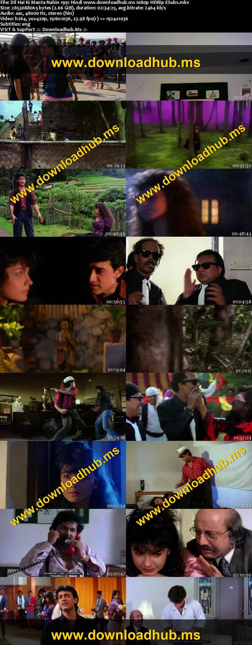 Dil Hai Ki Manta Nahin 1991 Hindi Movie DD2.0 1080p 720p 480p HDRip ESubs x264 HEVC Dil Hai Ki Manta Nahin 1991 Hindi Movie DD2.0 1080p 720p 480p HDRip ESubs x264 HEVC