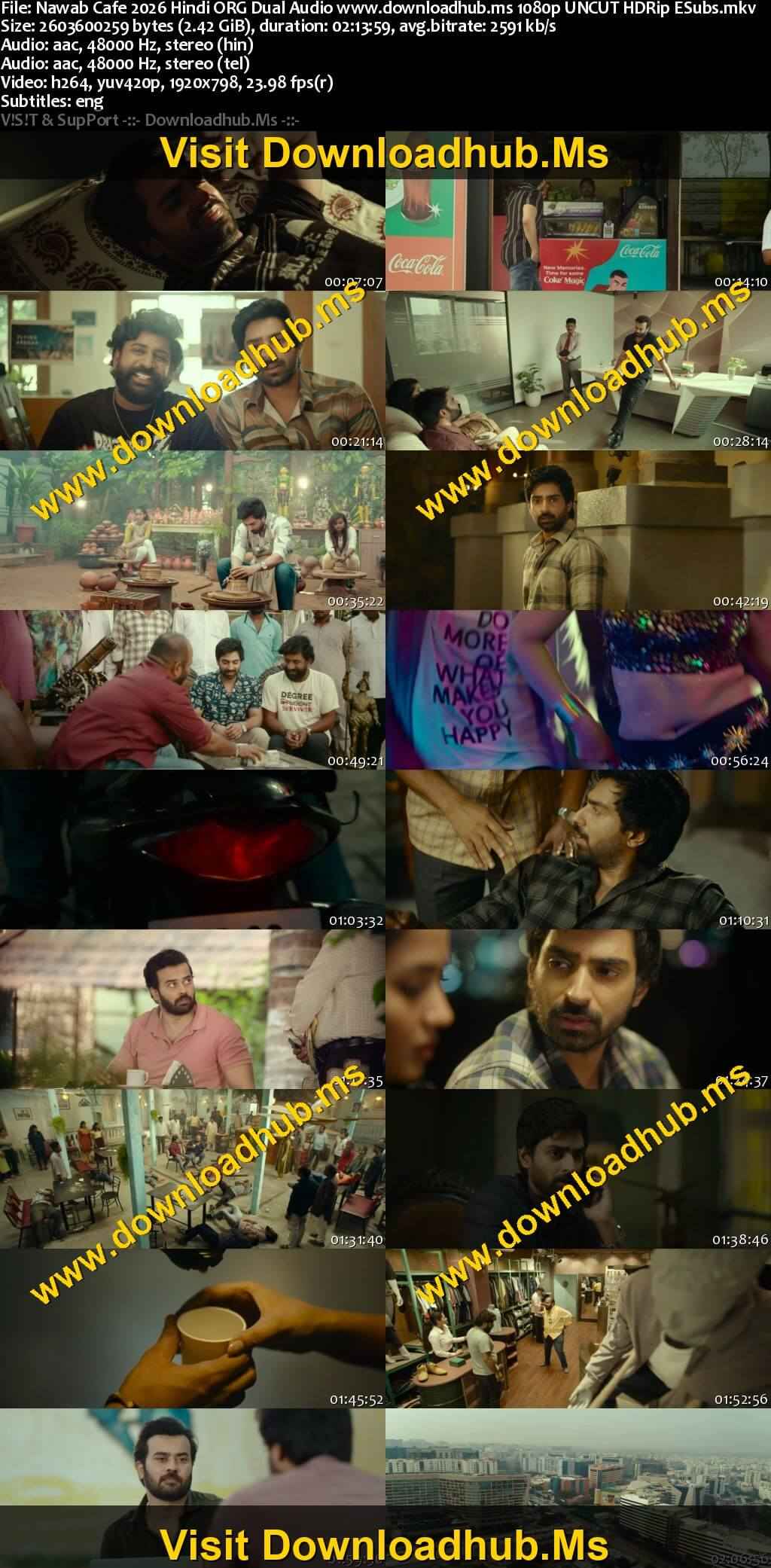 Nawab Cafe 2026 Hindi ORG Dual Audio Movie DD2.0 1080p 720p 480p UNCUT HDRip ESubs x264 HEVC Nawab Cafe 2026 Hindi ORG Dual Audio Movie DD2.0 1080p 720p 480p UNCUT HDRip ESubs x264 HEVC