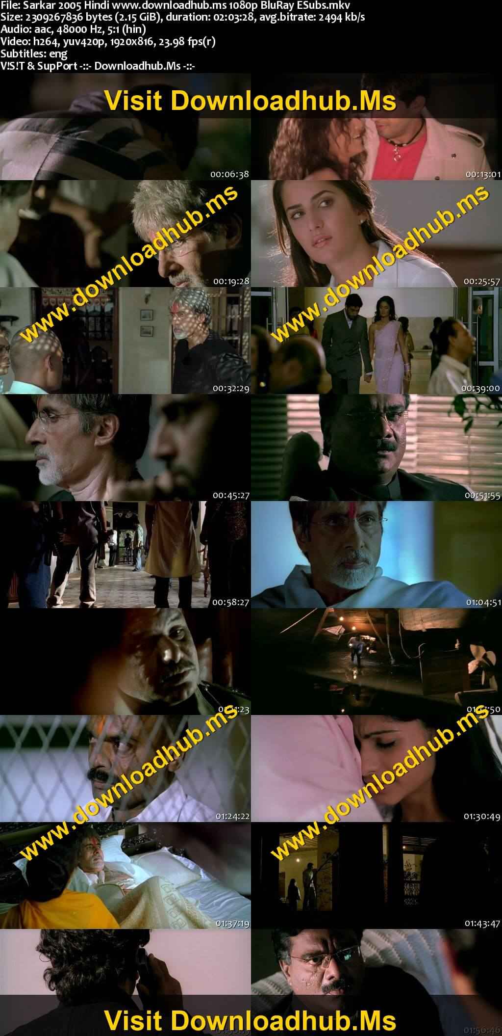 Sarkar 2005 Hindi Movie DD5.1 4k 1080p 720p 480p BluRay ESubs x264 HEVC Sarkar 2005 Hindi Movie DD5.1 4k 1080p 720p 480p BluRay ESubs x264 HEVC