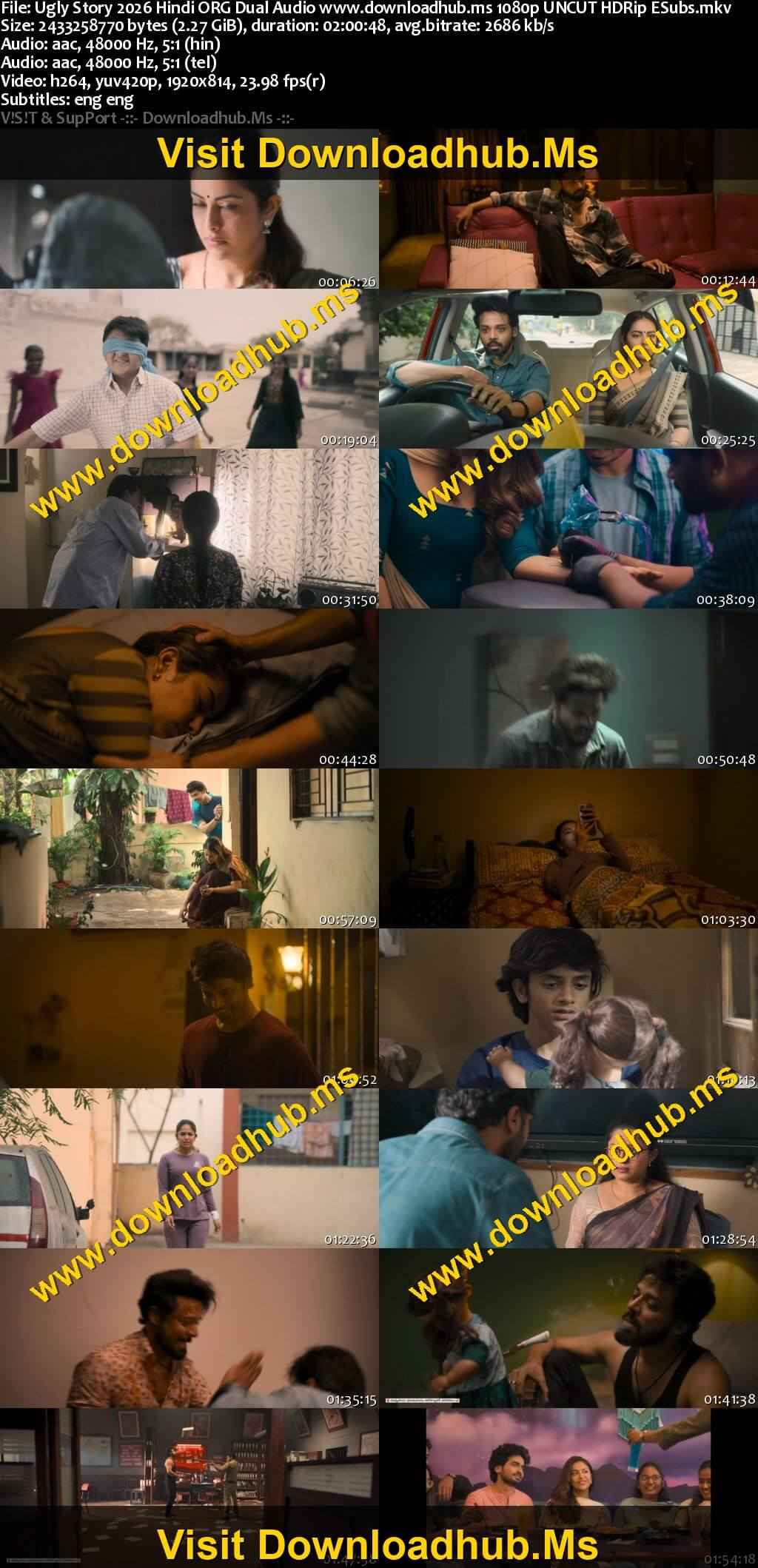 Ugly Story 2026 Hindi ORG Dual Audio Movie DD5.1 1080p 720p 480p UNCUT HDRip ESubs x264 HEVC Ugly Story 2026 Hindi ORG Dual Audio Movie DD5.1 1080p 720p 480p UNCUT HDRip ESubs x264 HEVC