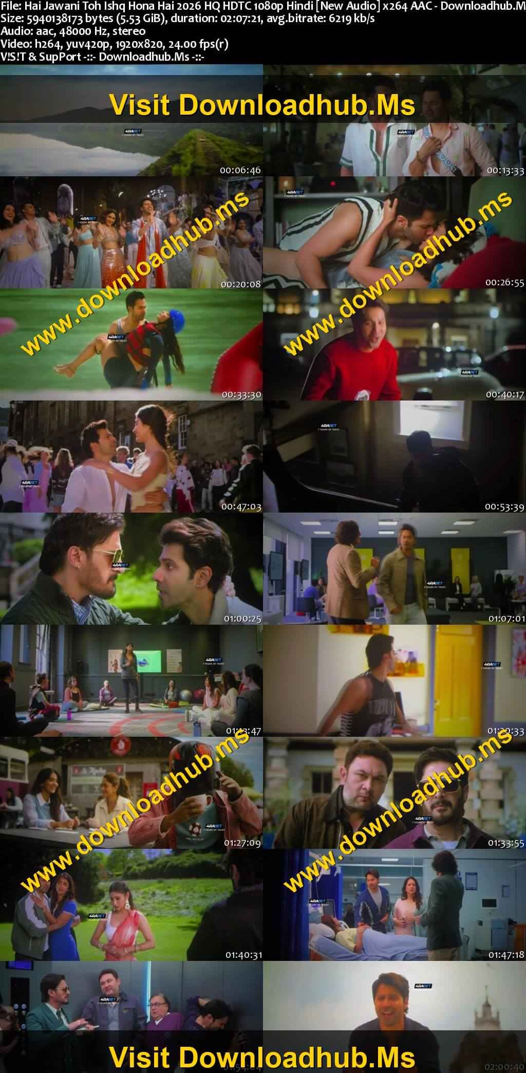 Hai Jawani Toh Ishq Hona Hai 2026 Hindi Movie 1080p 720p 480p HDTC x264 HEVC Hai Jawani Toh Ishq Hona Hai 2026 Hindi Movie 1080p 720p 480p HDTC x264 HEVC