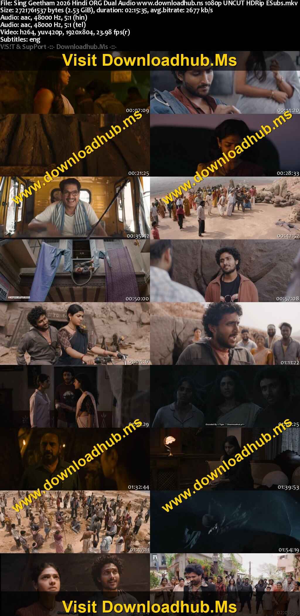 Sing Geetham 2026 Hindi ORG Dual Audio Movie DD5.1 1080p 720p 480p UNCUT HDRip ESubs x264 HEVC Sing Geetham 2026 Hindi ORG Dual Audio Movie DD5.1 1080p 720p 480p UNCUT HDRip ESubs x264 HEVC