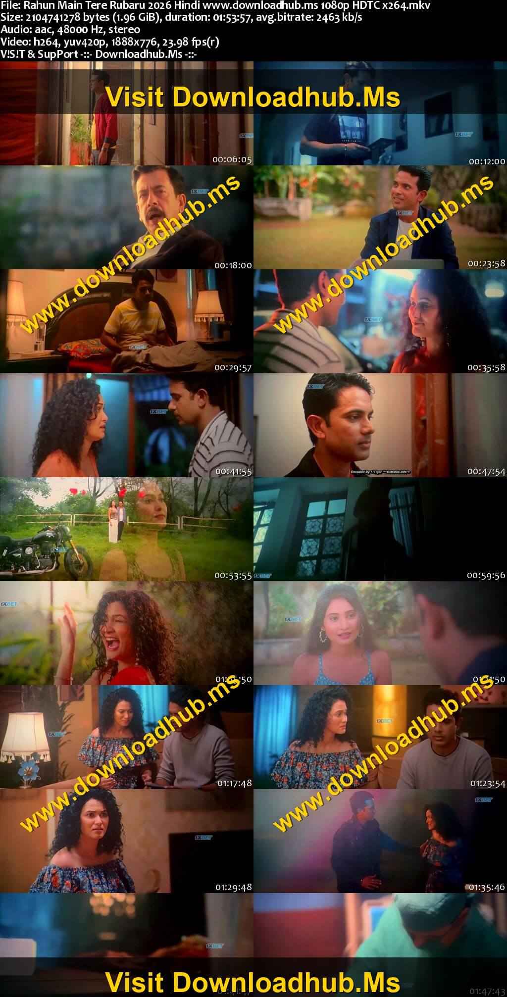 Rahun Main Tere Rubaru 2026 Hindi Movie 1080p 720p 480p HDTC x264 HEVC
