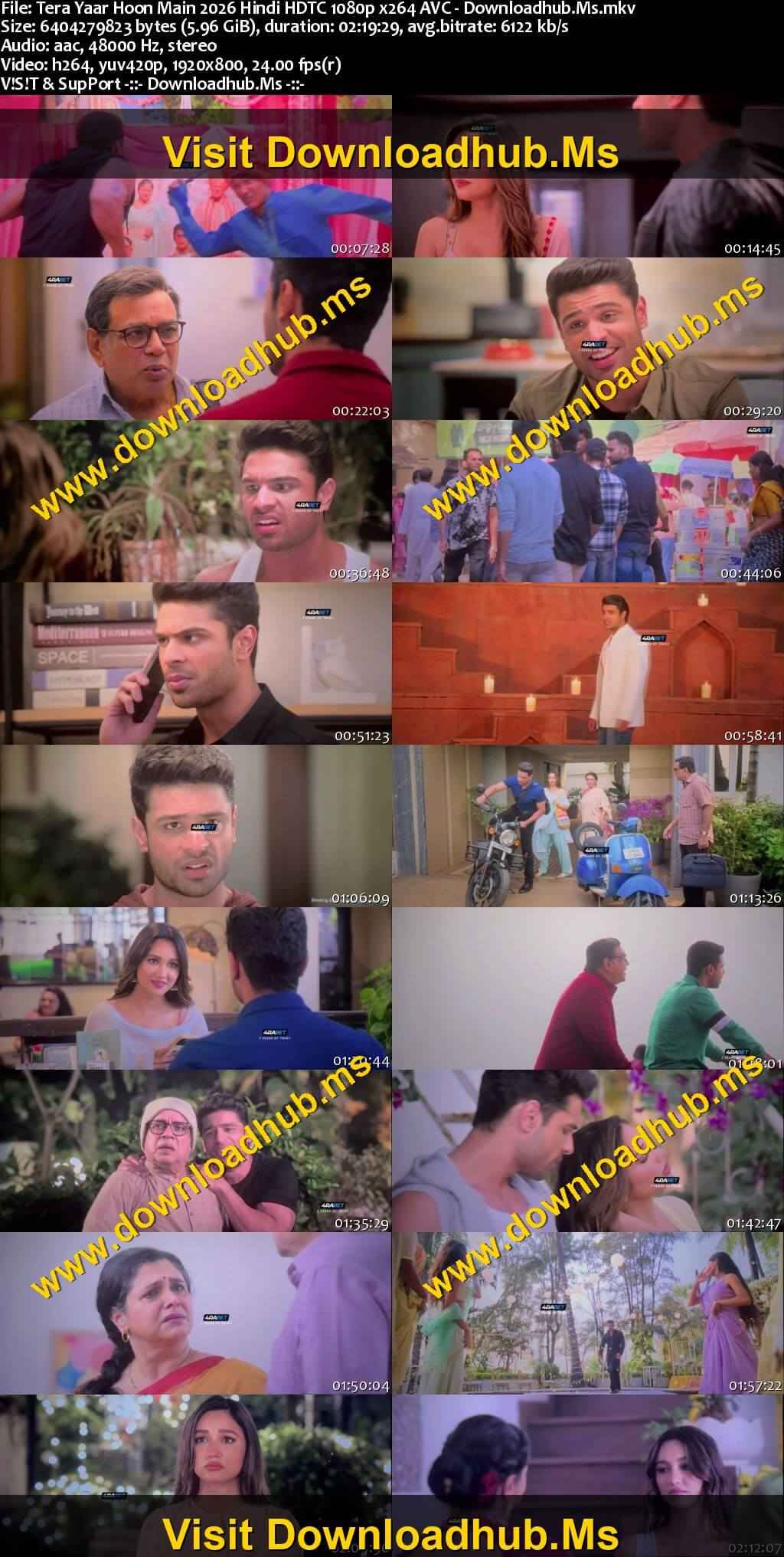 Tera Yaar Hoon Main 2026 Hindi Movie 1080p 720p 480p HDTC x264 HEVC Tera Yaar Hoon Main 2026 Hindi Movie 1080p 720p 480p HDTC x264 HEVC