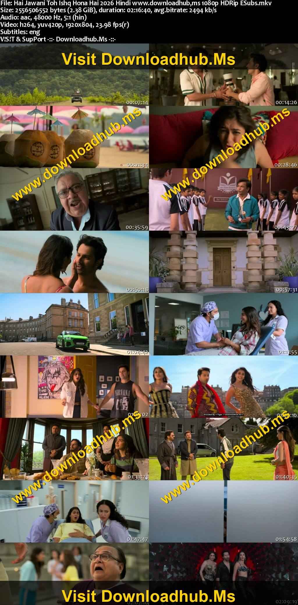 Hai Jawani Toh Ishq Hona Hai 2026 Hindi Movie DD5.1 4k 1080p 720p 480p HDRip ESubs x264 HEVC Hai Jawani Toh Ishq Hona Hai 2026 Hindi Movie DD5.1 4k 1080p 720p 480p HDRip ESubs x264 HEVC