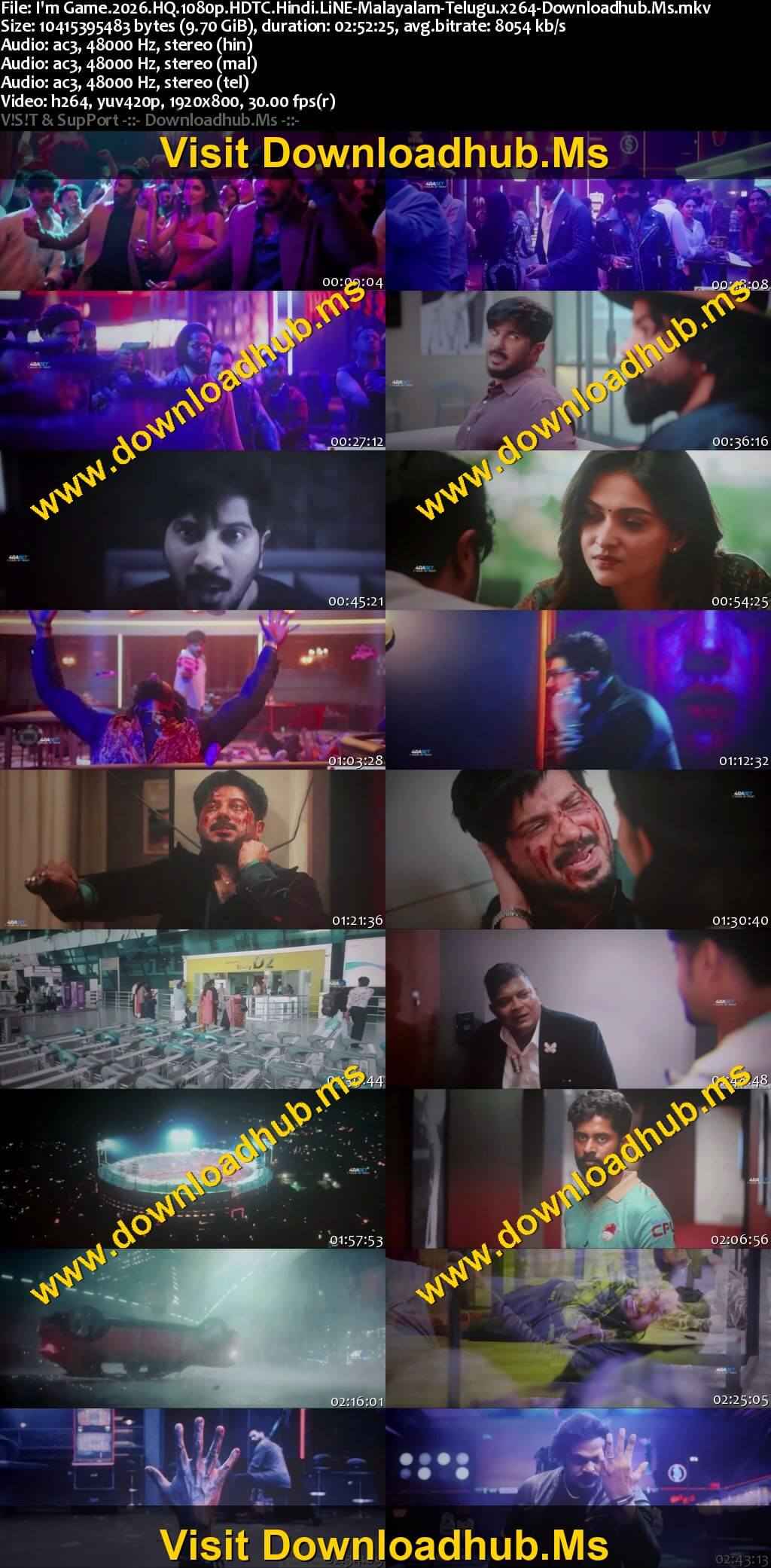 I'm Game 2026 Hindi Dual Audio Movie 1080p 720p 480p HDTC x264 HEVC