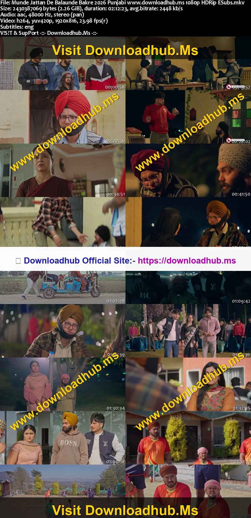 Munde Jattan De Balaunde Bakre 2026 Punjabi Movie DD2.0 1080p 720p 480p HDRip ESubs x264 HEVC Munde Jattan De Balaunde Bakre 2026 Punjabi Movie DD2.0 1080p 720p 480p HDRip ESubs x264 HEVC