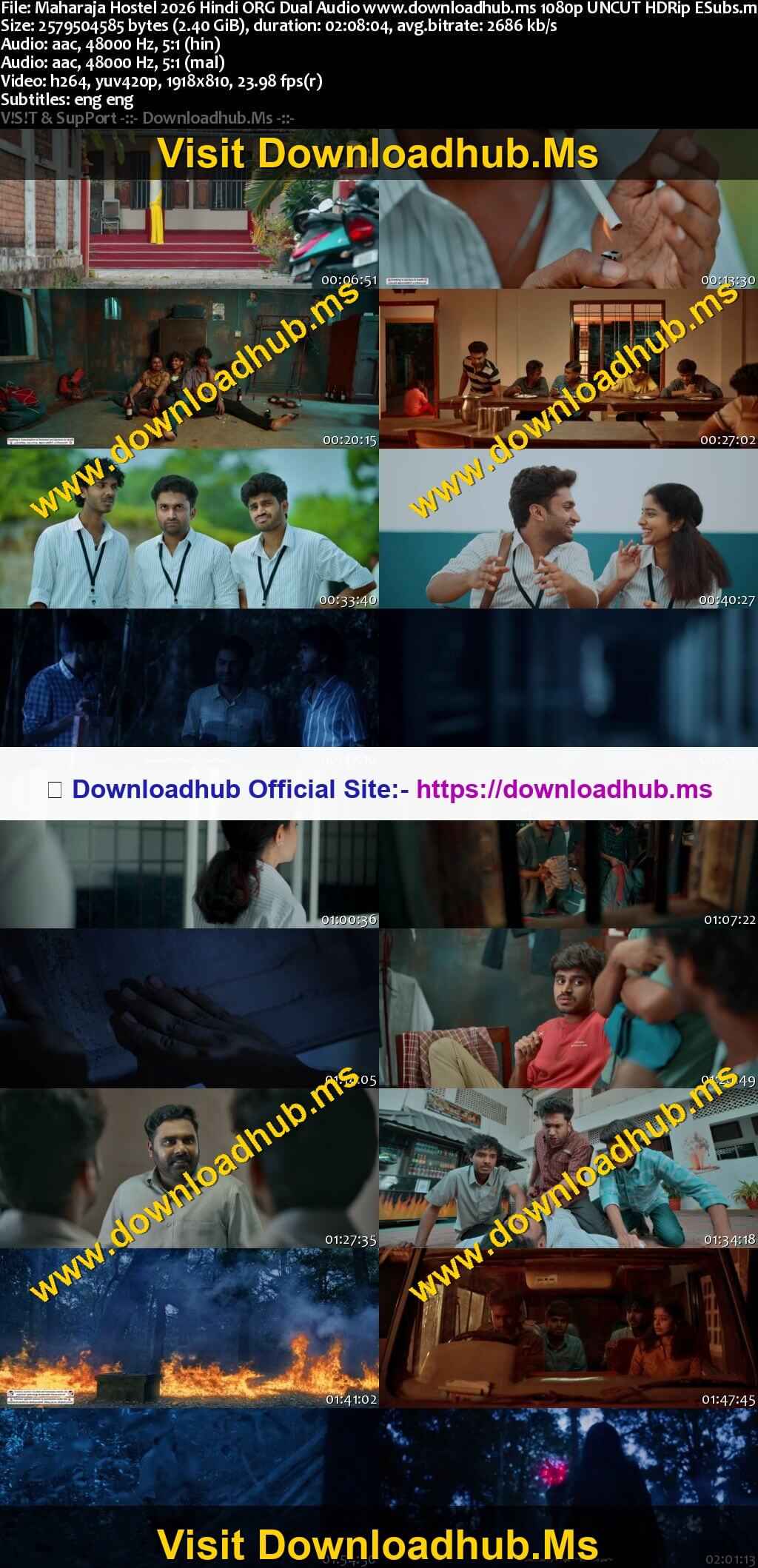 Maharaja Hostel 2026 Hindi ORG Dual Audio Movie DD5.1 4k 1080p 720p 480p UNCUT HDRip ESubs x264 HEVC Maharaja Hostel 2026 Hindi ORG Dual Audio Movie DD5.1 4k 1080p 720p 480p UNCUT HDRip ESubs x264 HEVC