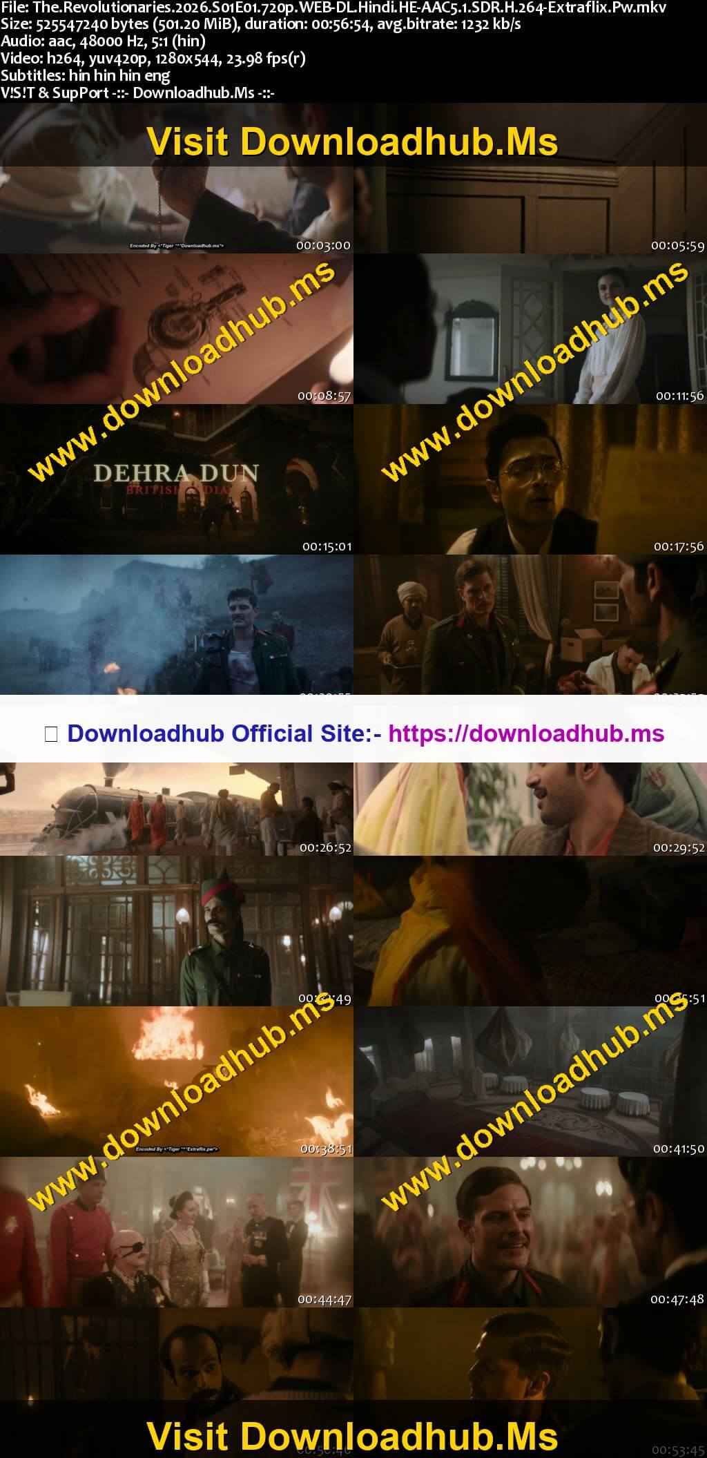 The Revolutionaries 2026 Hindi Season 01 Complete 1080p 720p 480p HDRip ESubs The Revolutionaries 2026 Hindi Season 01 Complete 1080p 720p 480p HDRip ESubs