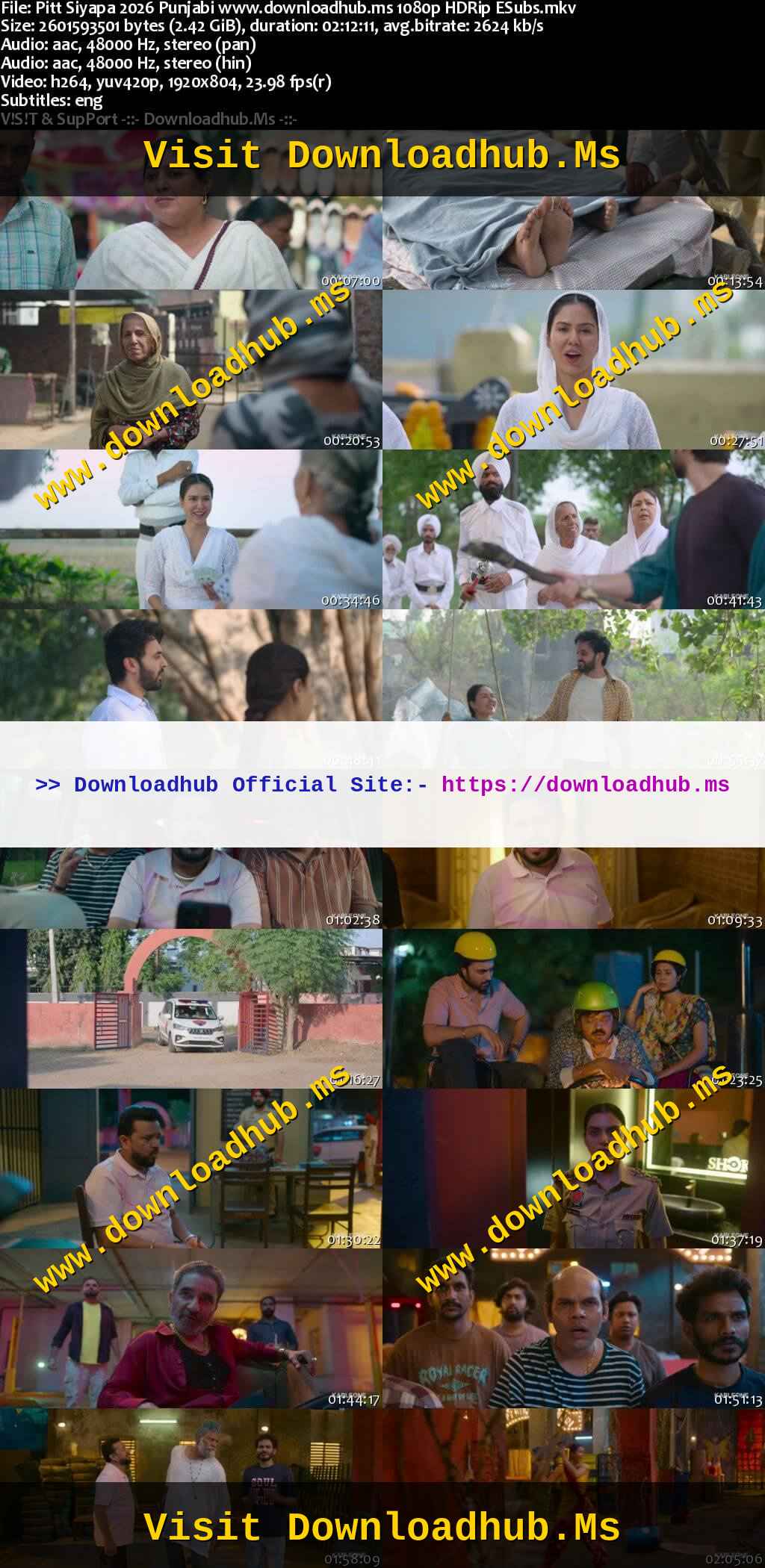 Pitt Siyapa 2026 Punjabi Movie DD2.0 1080p 720p 480p HDRip ESubs x264 HEVC Pitt Siyapa 2026 Punjabi Movie DD2.0 1080p 720p 480p HDRip ESubs x264 HEVC