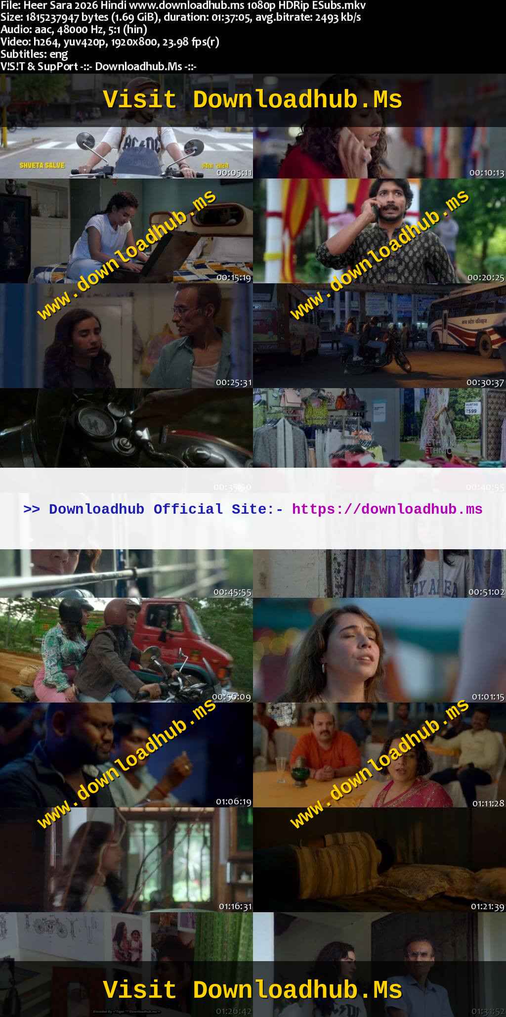 Heer Sara 2026 Hindi Movie DD5.1 1080p 720p 480p HDRip ESubs x264 HEVC Heer Sara 2026 Hindi Movie DD5.1 1080p 720p 480p HDRip ESubs x264 HEVC
