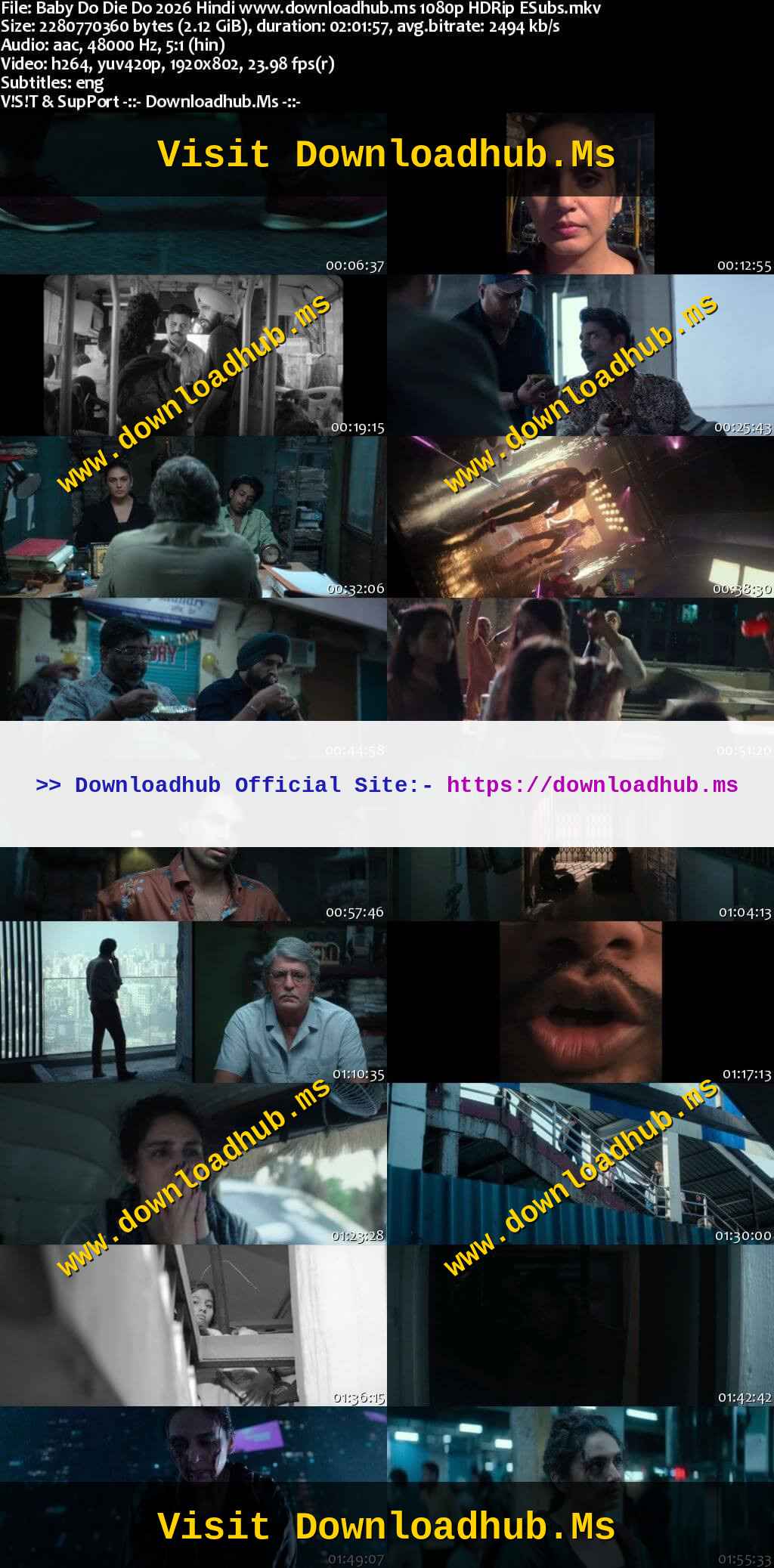 Baby Do Die Do 2026 Hindi Movie DD5.1 4k 1080p 720p 480p HDRip ESubs x264 HEVC Baby Do Die Do 2026 Hindi Movie DD5.1 4k 1080p 720p 480p HDRip ESubs x264 HEVC