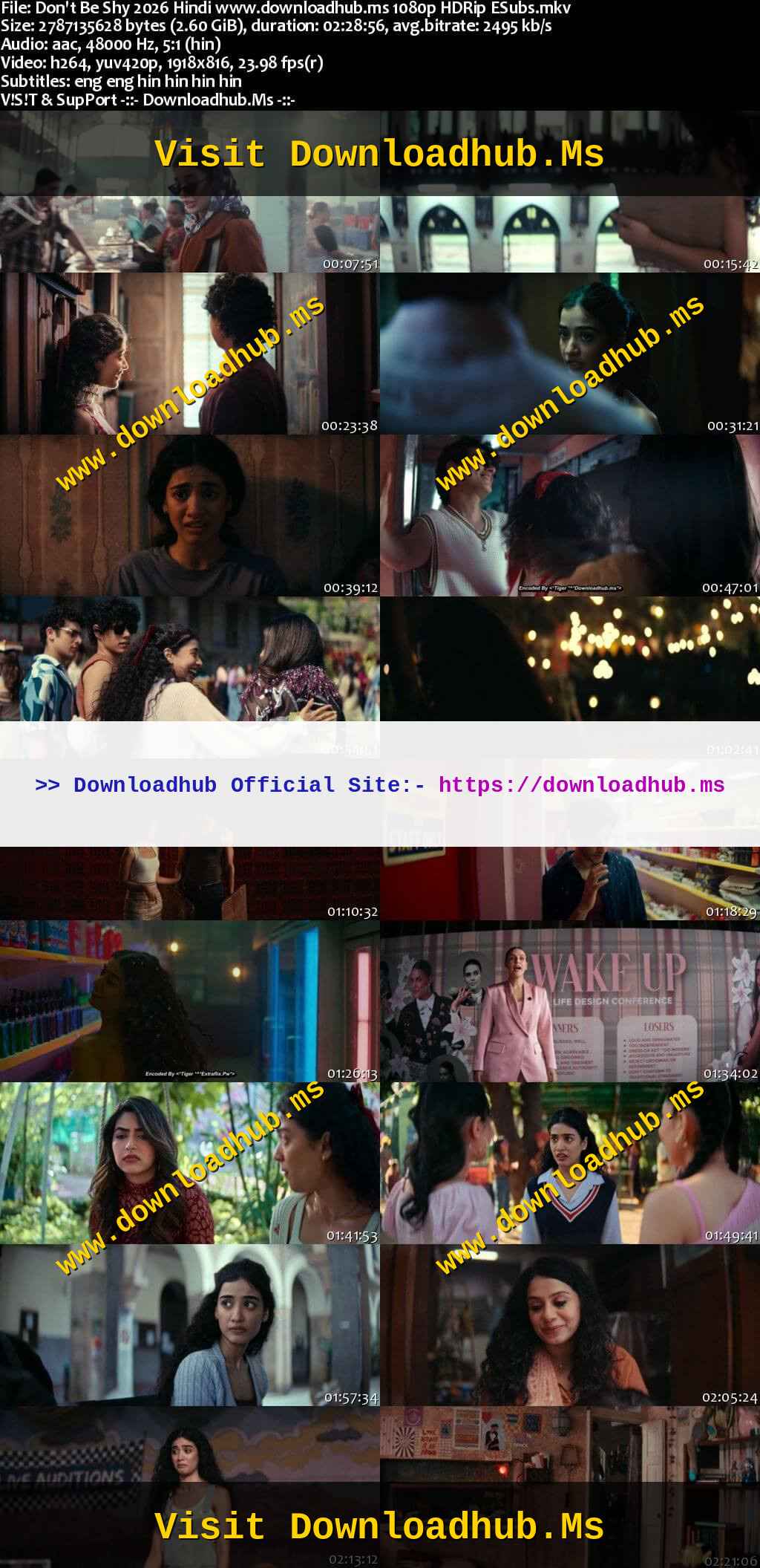 Don't Be Shy 2026 Hindi Movie DD5.1 4k 1080p 720p 480p HDRip ESubs x264 HEVC Don't Be Shy 2026 Hindi Movie DD5.1 4k 1080p 720p 480p HDRip ESubs x264 HEVC